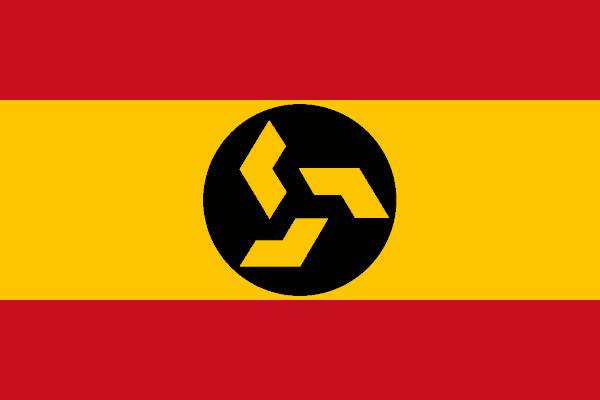 Flaga Nowej Hiszpanii z filmu «La Valla»